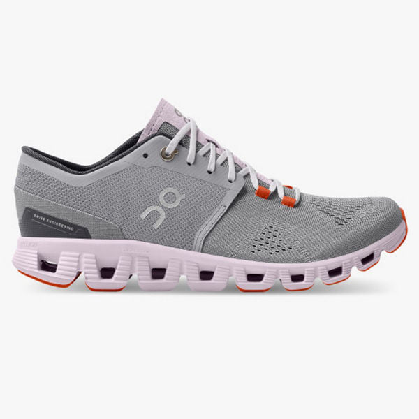 On Cloud X Alloy/Lily Running Shoes