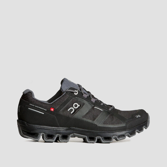 On Cloudventure Waterproof Black/Graphit Running Shoes