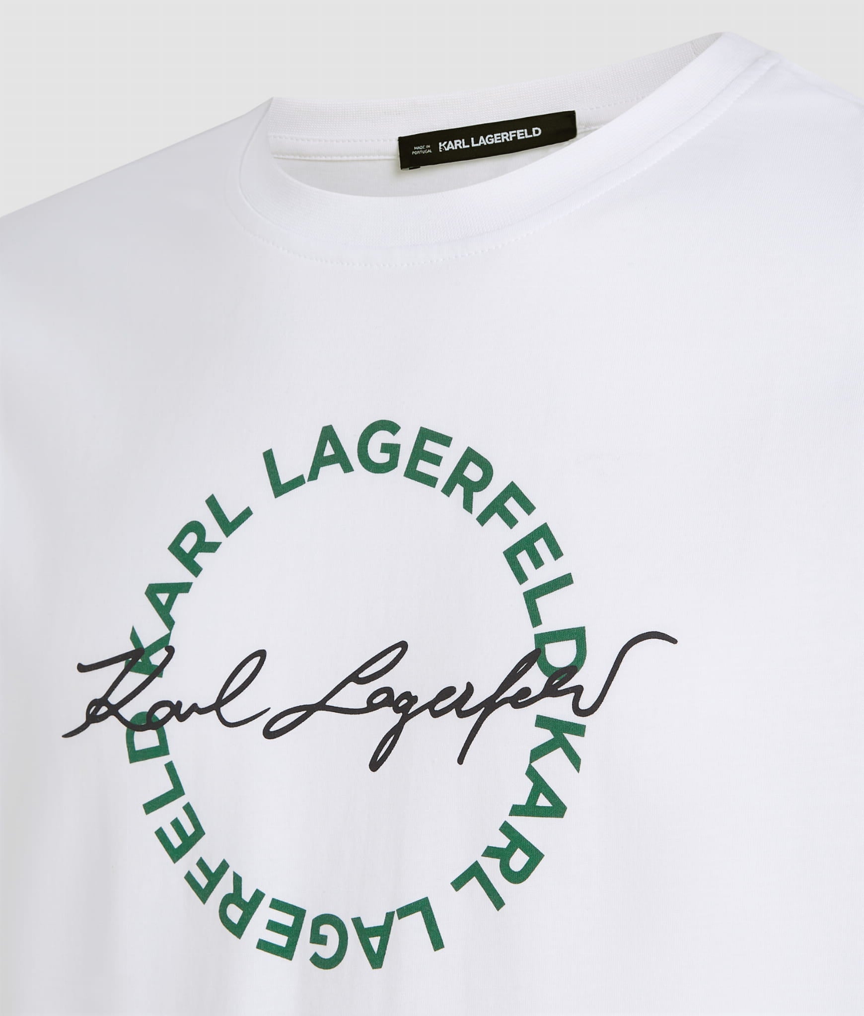 KARL LAGERFELD CIRCLE LOGO TEE