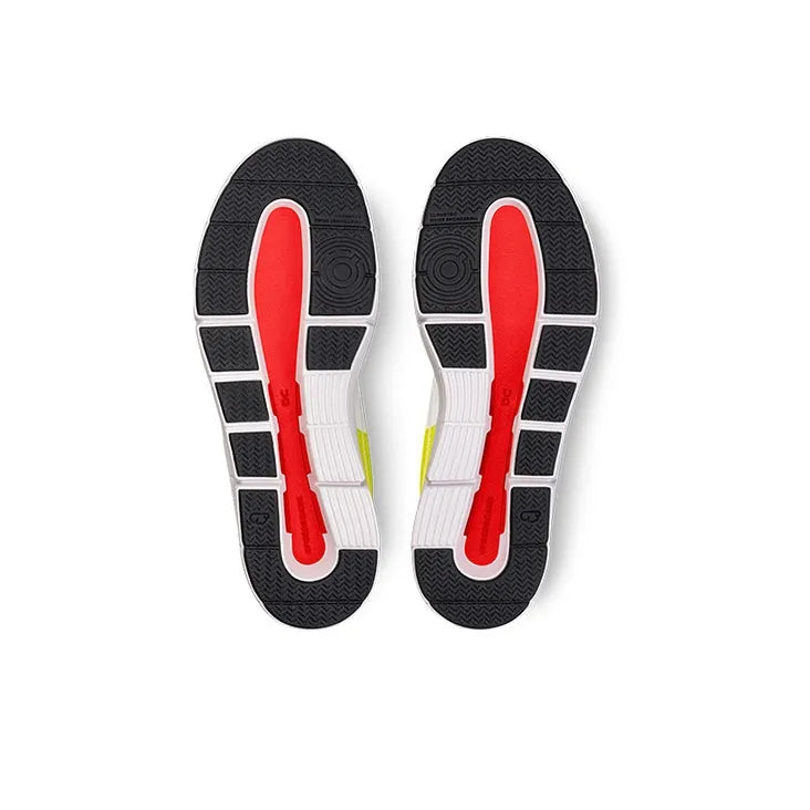 On The Roger Clubhouse Yellow/White Running Shoes