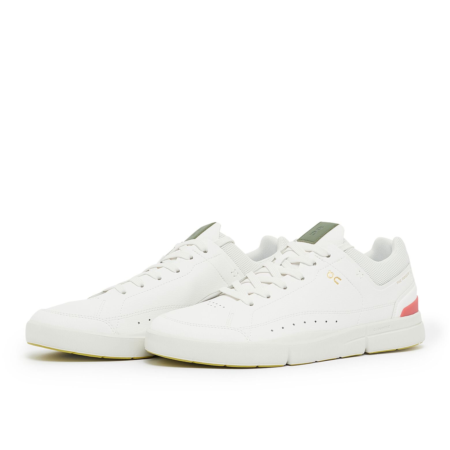 On Running The Roger Centre Court White/Coral Sneakers