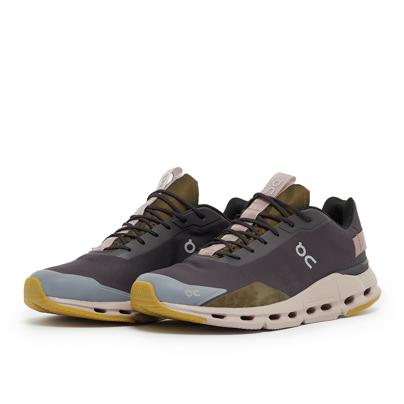 On Cloudnova Form Titanite Pebble/Quartz Running Shoes