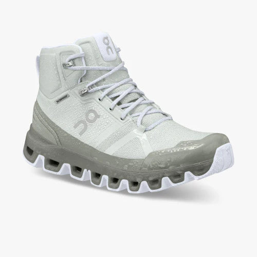 On Cloudrock Waterproof Mineral/Kelp Running Shoes