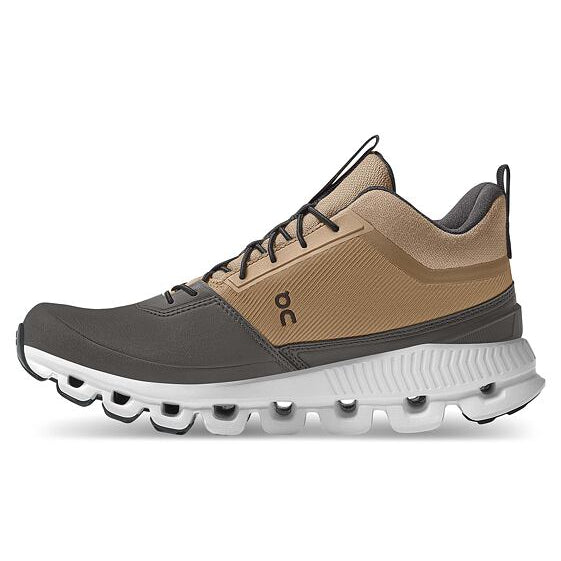 On Cloud Hi Waterproof Chai/Magnet Running Shoes