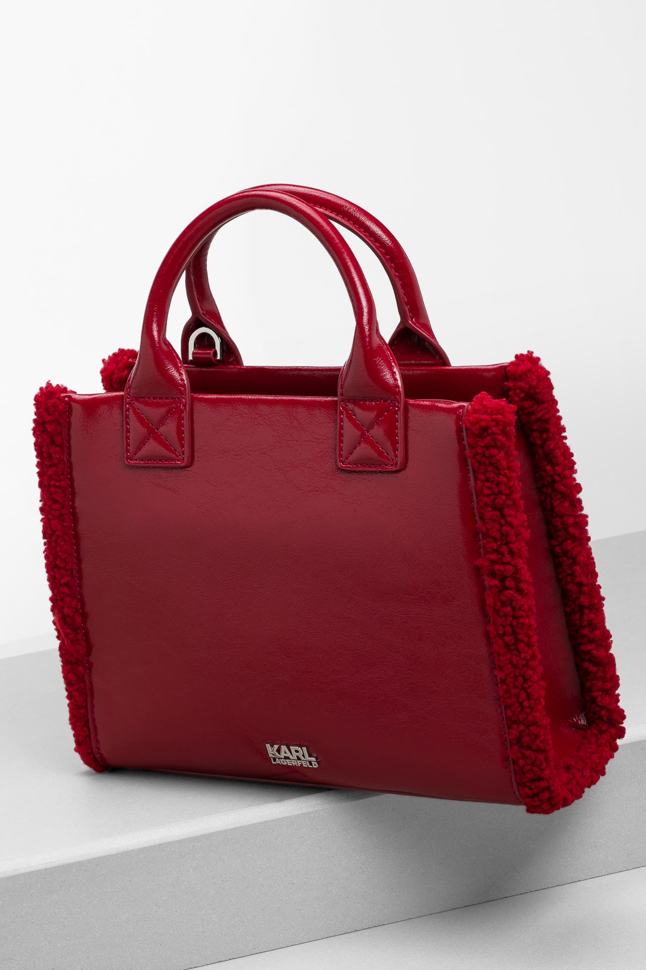 KARL LAGERFELD TEDDY SMALL TOTE BAG
