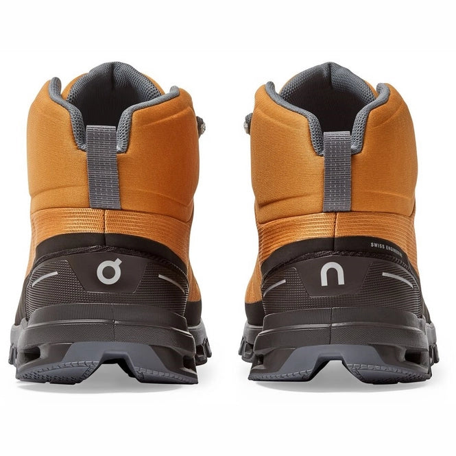 On Running Cloudrock Waterproof Pecan/Brown Hiking Boots