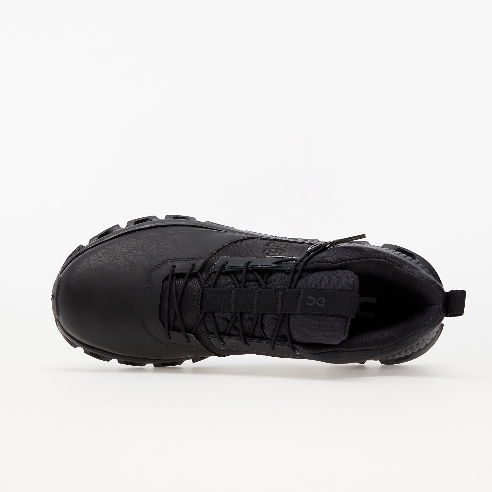 On Cloud Hi Waterproof All Black Running Shoes