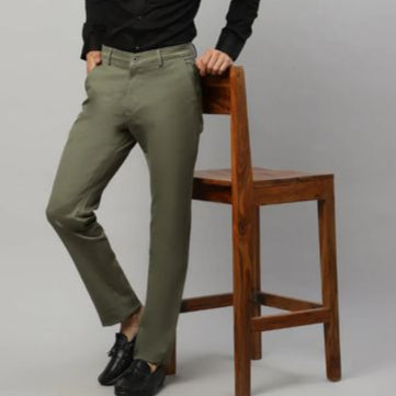 Solid Green Pants