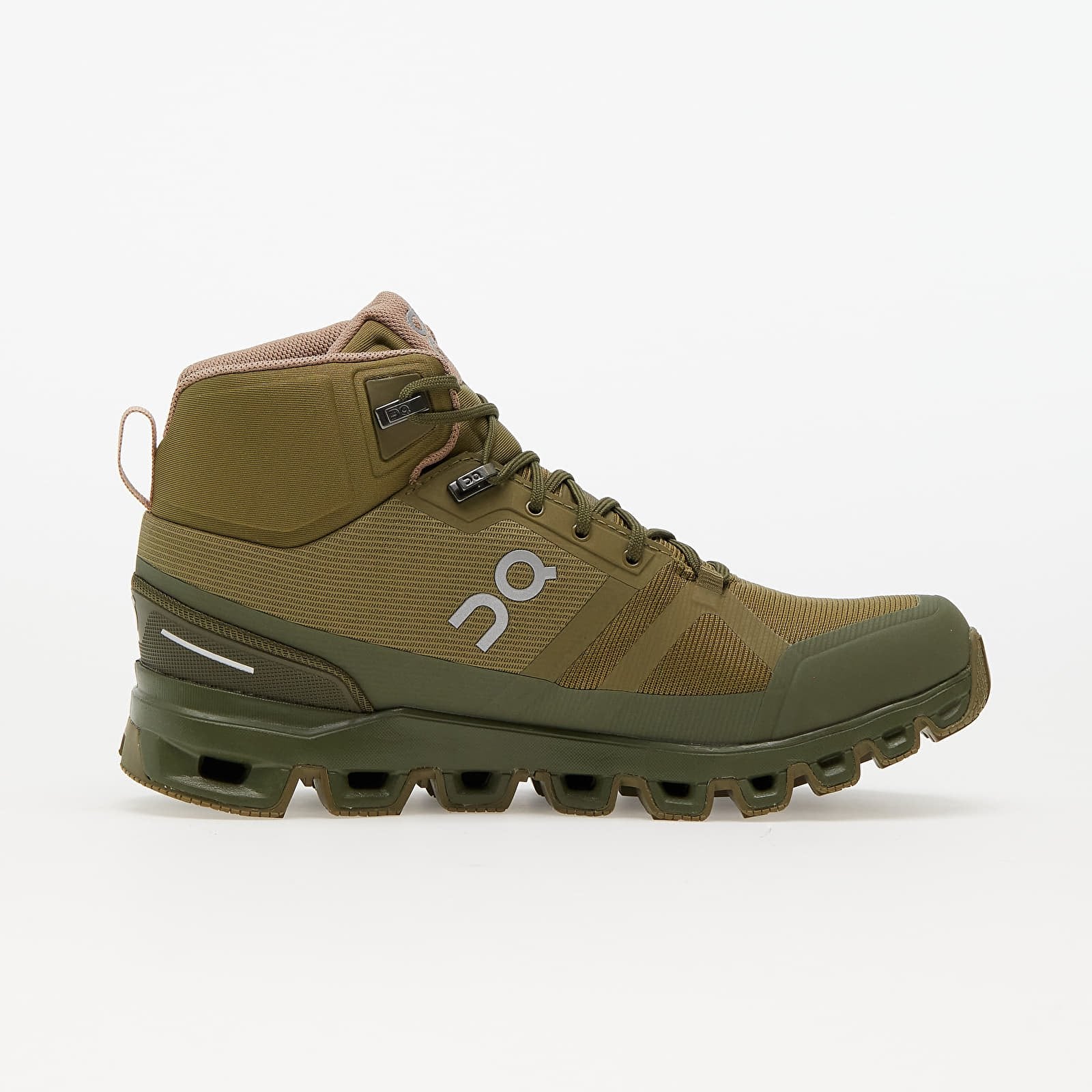 On Cloudrock Waterproof Olive/Reed Running Shoes