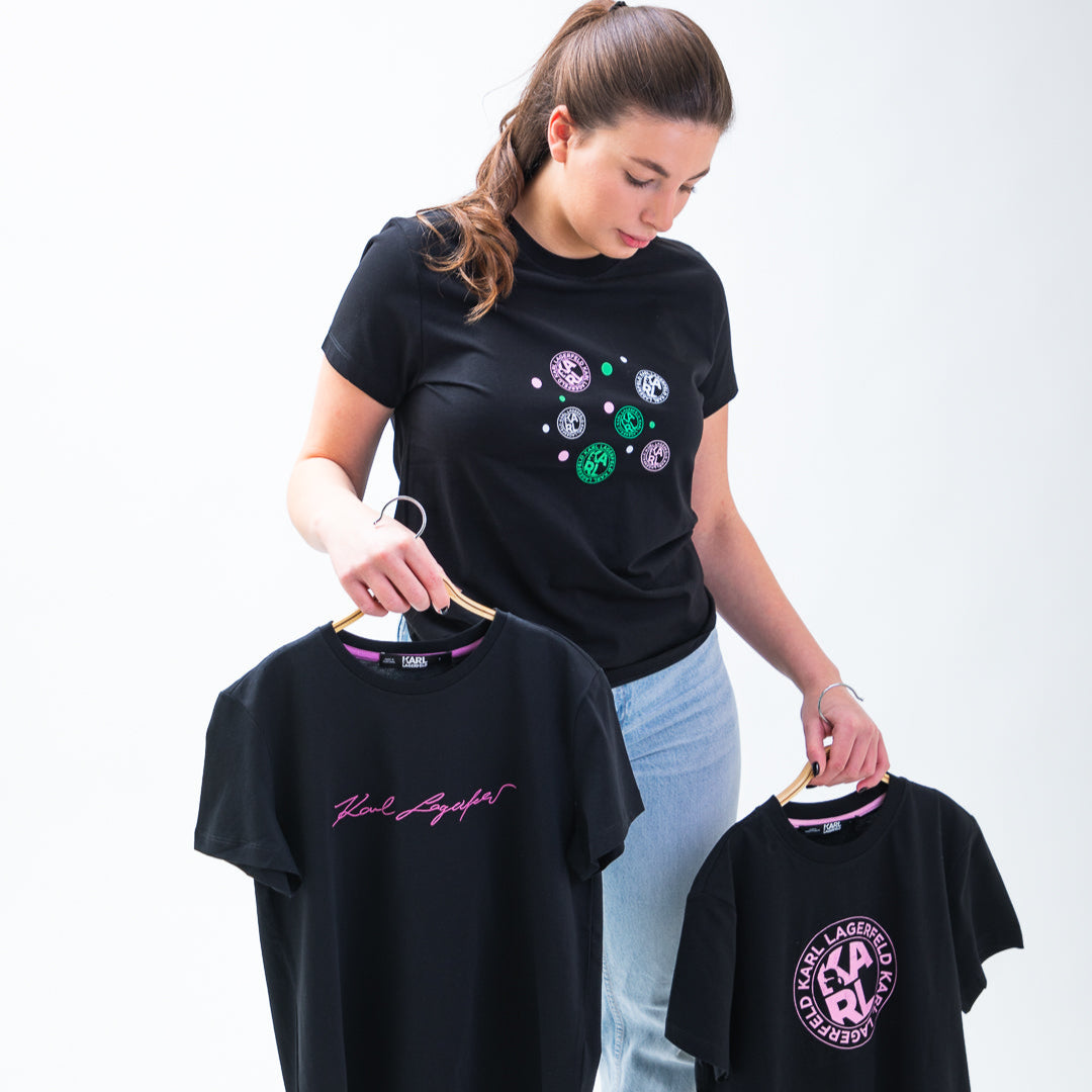 Karl Lagerfeld Black T-Shirt