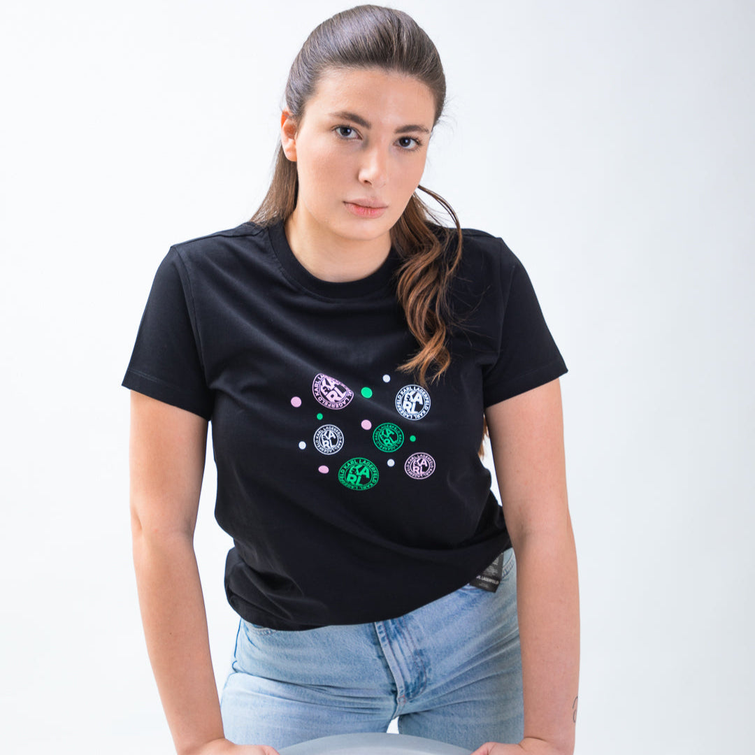 Karl Lagerfeld Black T-Shirt