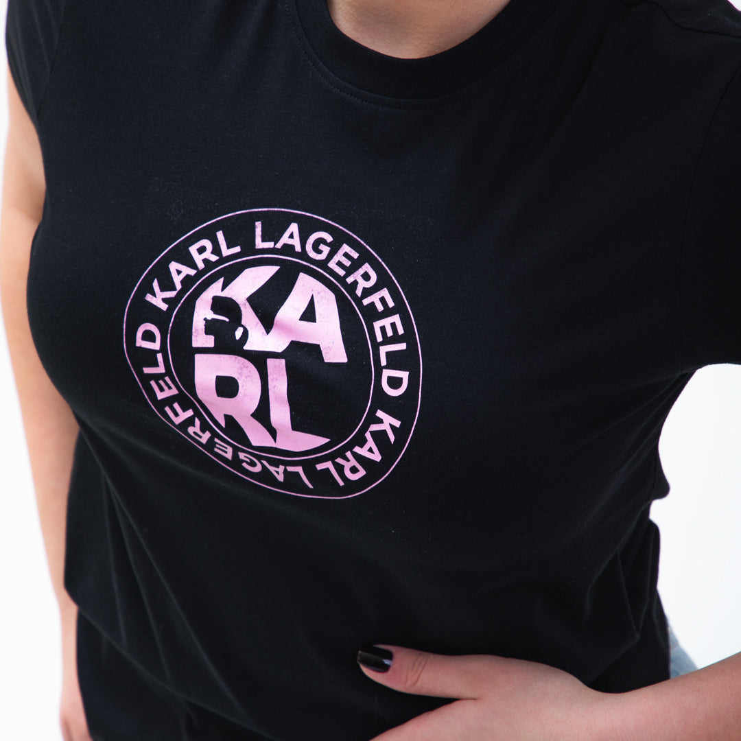 Karl Lagerfeld Black T-Shirt
