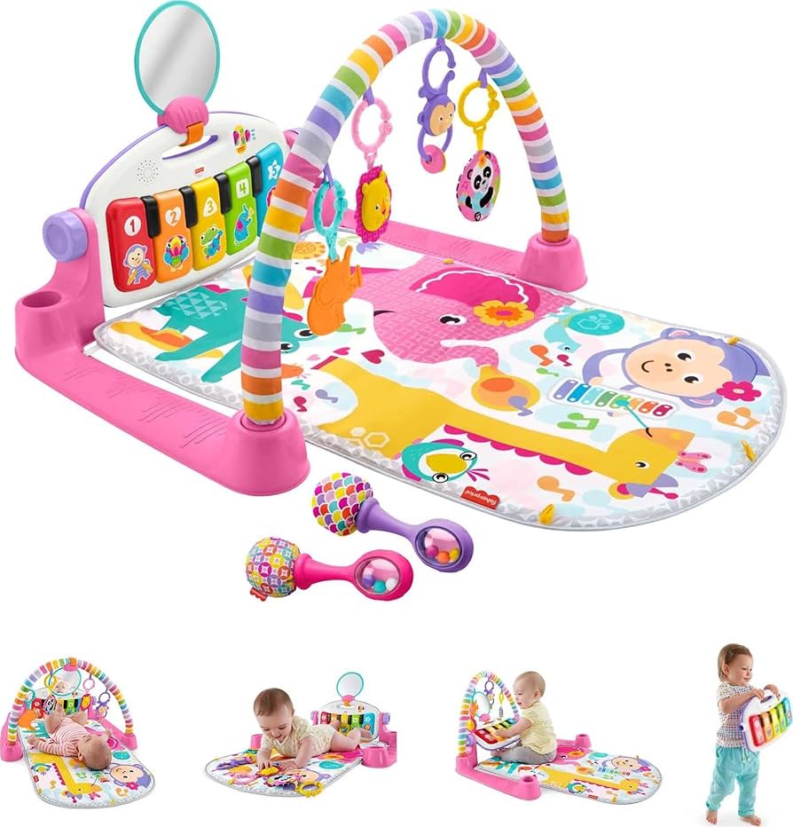 Fisher-Price Deluxe Kick & Play Piano Gym