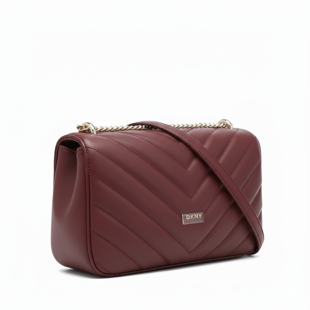 DKNY VERONICA QUILTED SHOULDER BAG