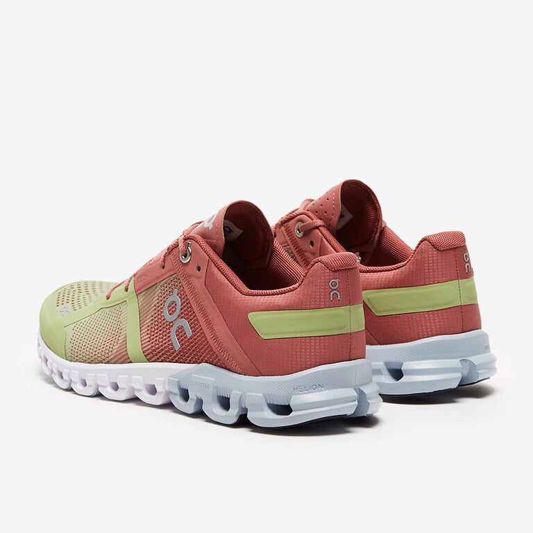 On Cloudflow Guava/Dustrose Running Shoes