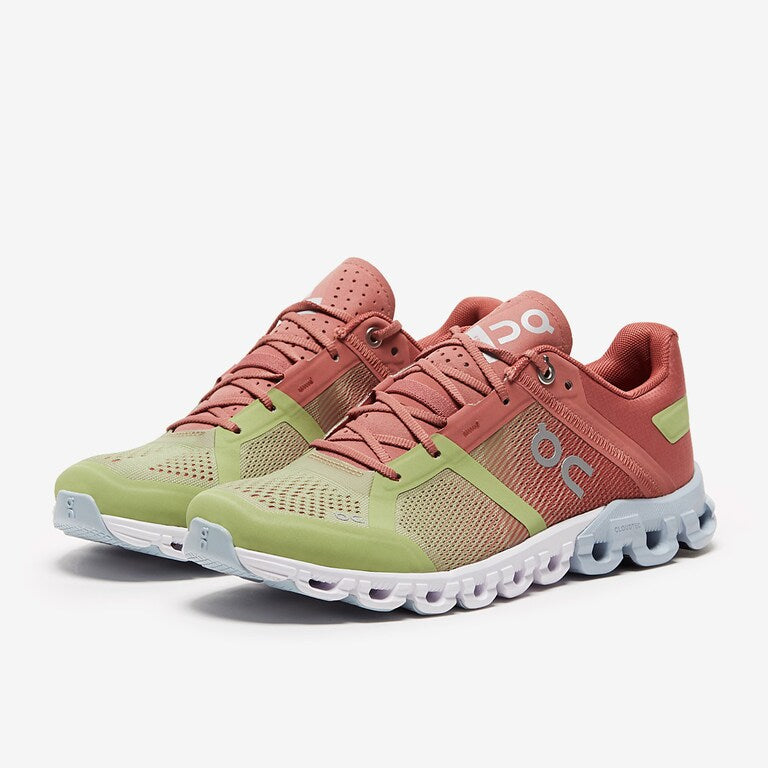 On Cloudflow Guava/Dustrose Running Shoes