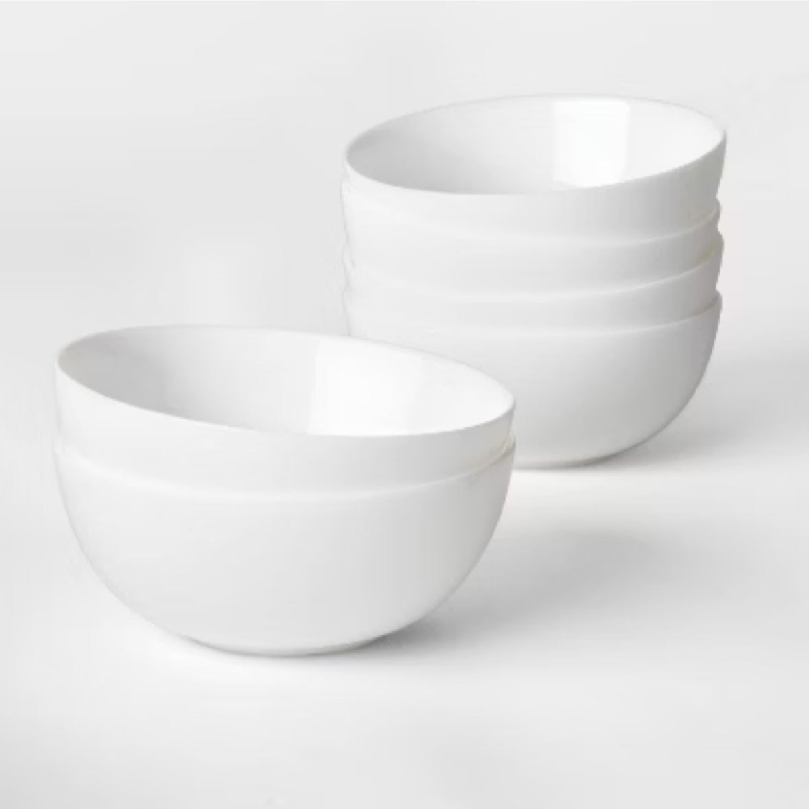 Made By Design 6-Piece Glass Cereal Bowl Set
