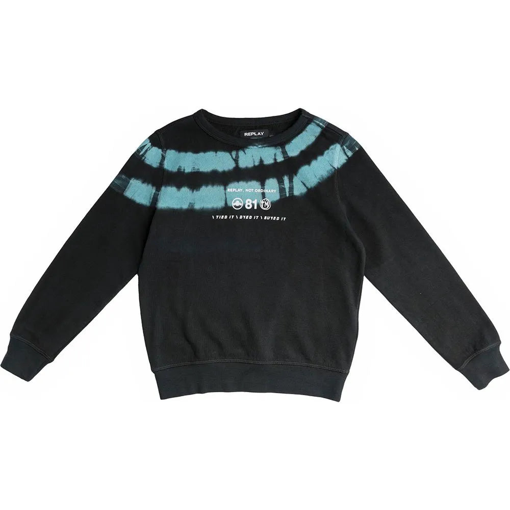 Replay Black/Blue Sweatshirt