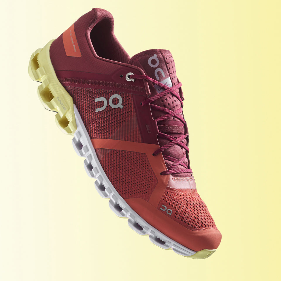 On Cloud Rust/Limelight Cloudflow Running Shoes