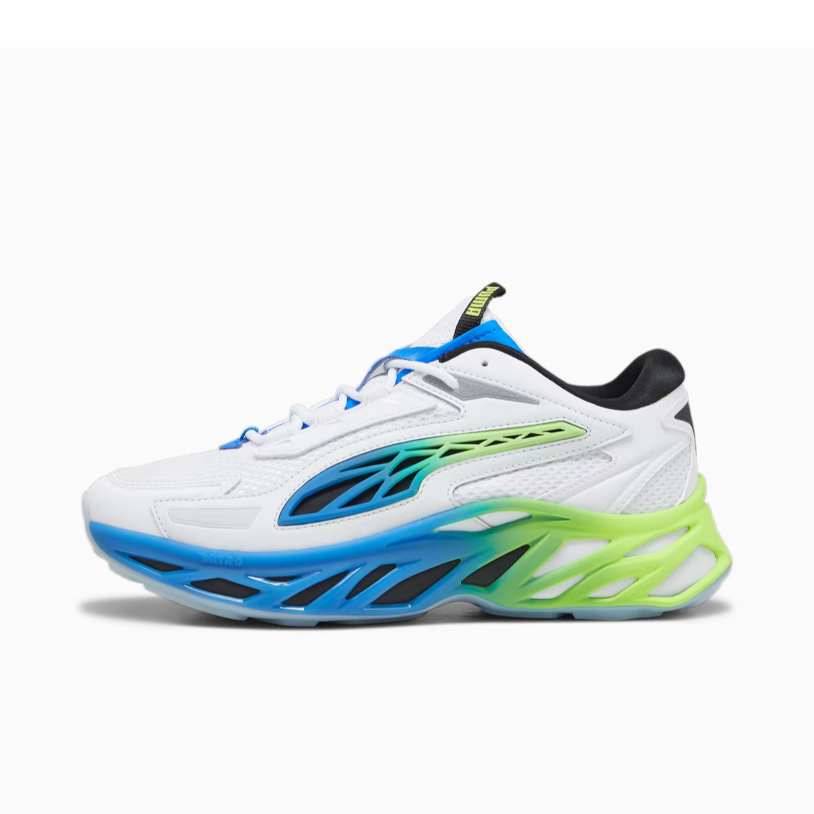 Puma Blue/Green Running Shoes