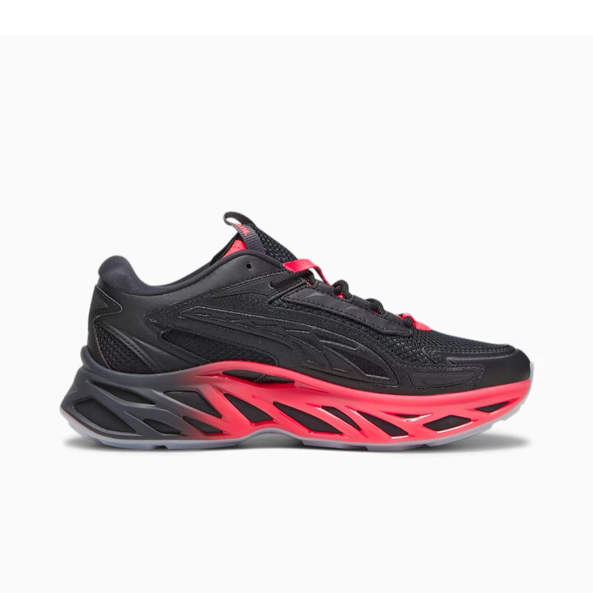 Puma Black/Red Running Shoes