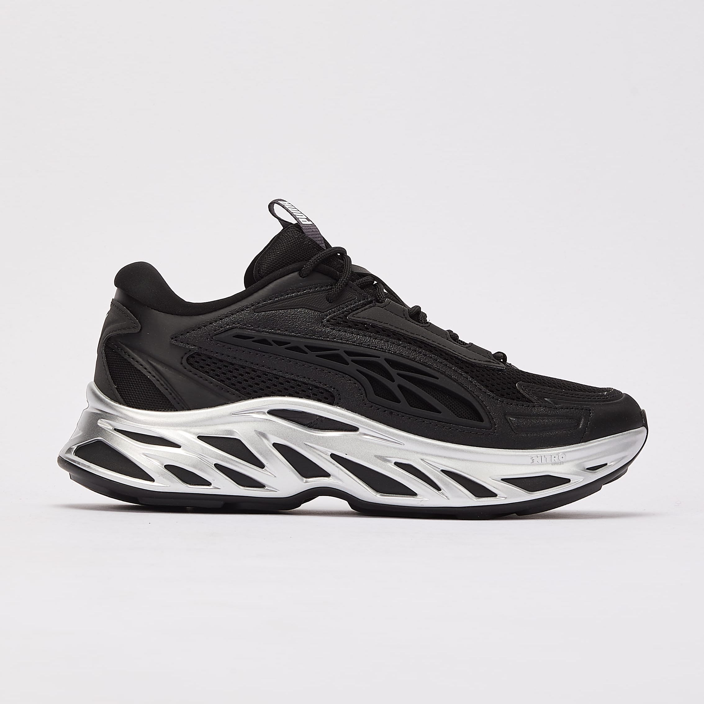 Puma Black/White Running Shoes