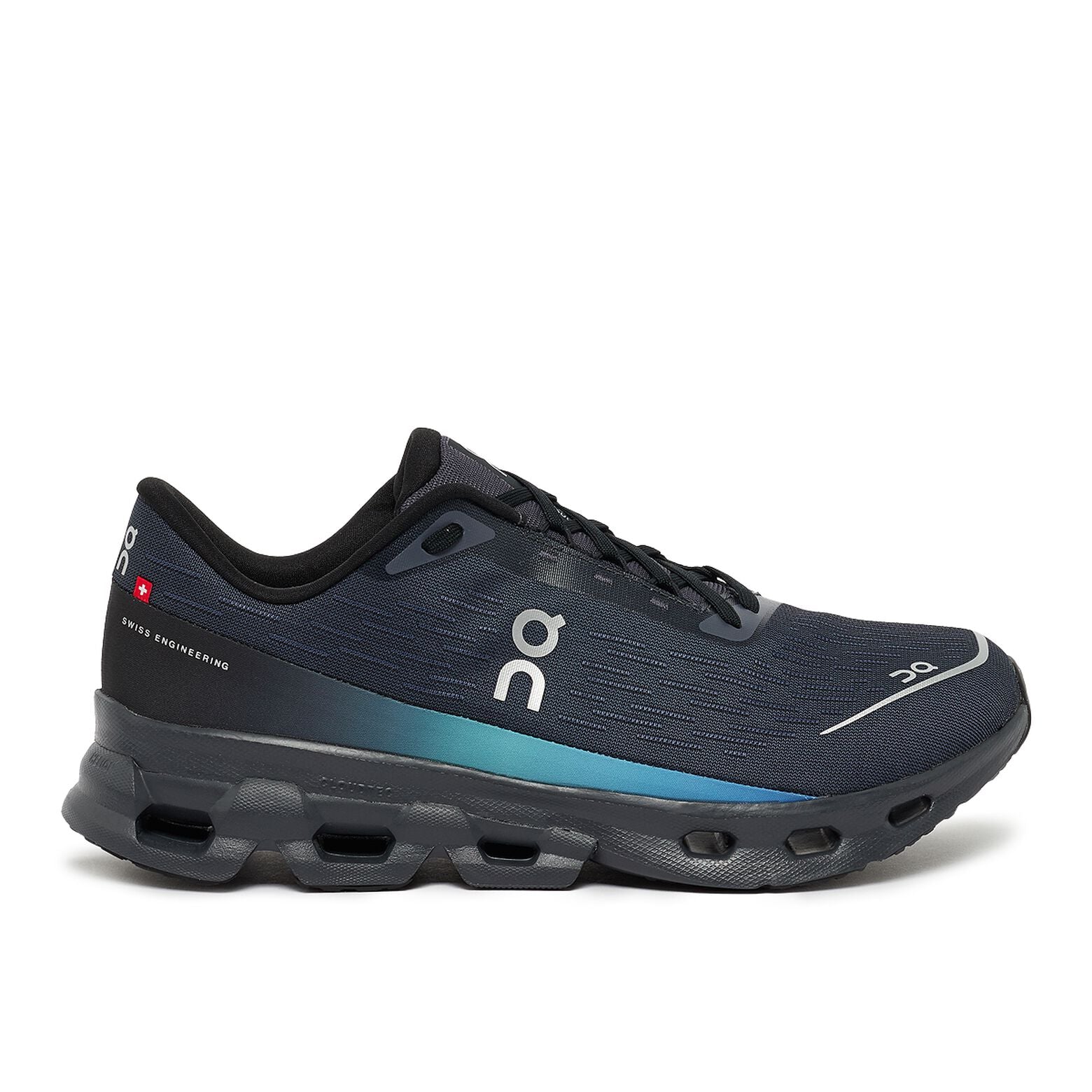 On Cloud Black/Blueberry Cloudspark Running Shoes