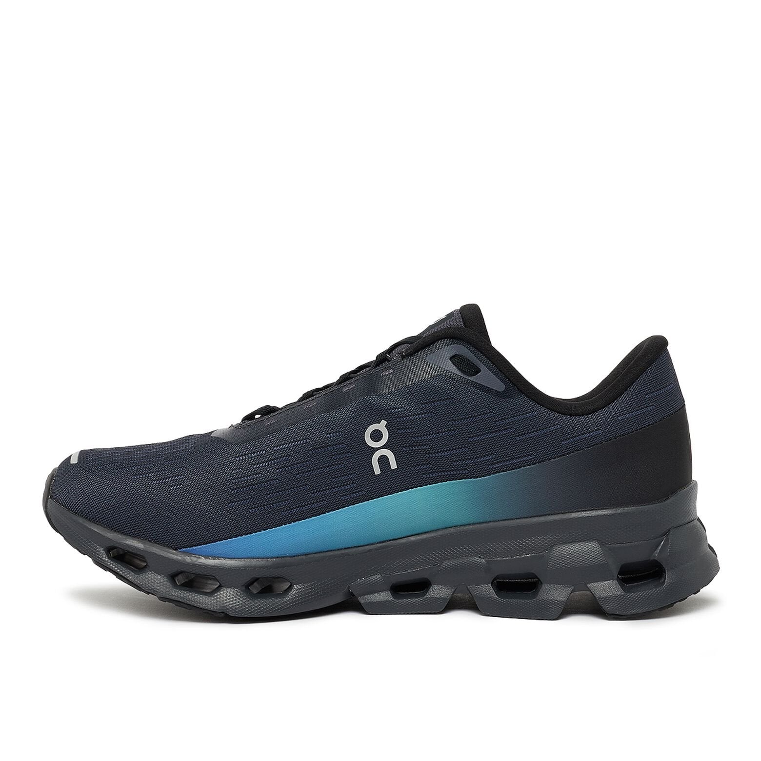 On Cloud Black/Blueberry Cloudspark Running Shoes