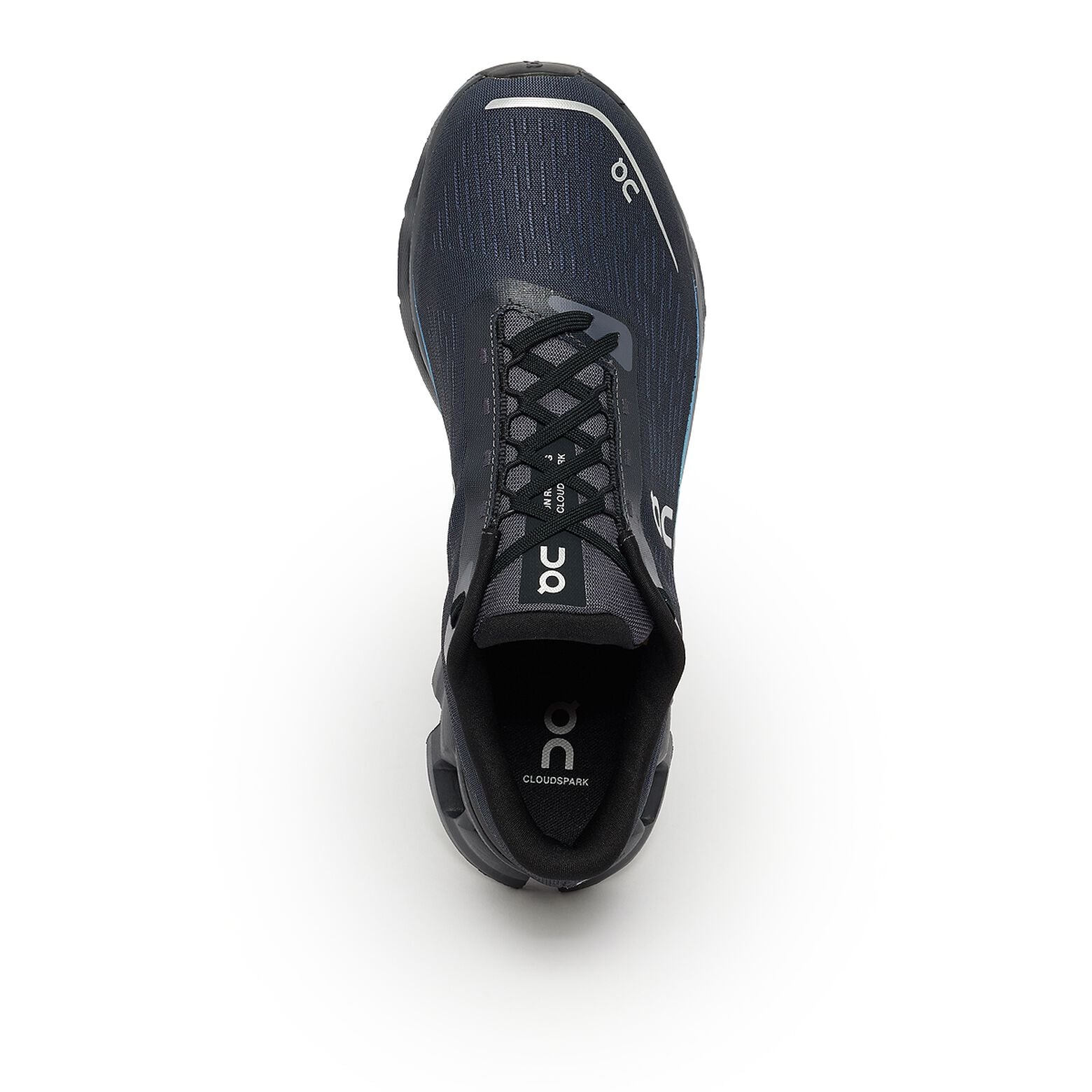 On Cloud Black/Blueberry Cloudspark Running Shoes