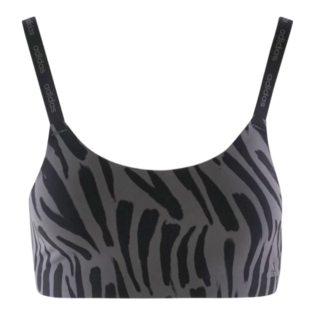 Adidas Black/Grey Training Bra