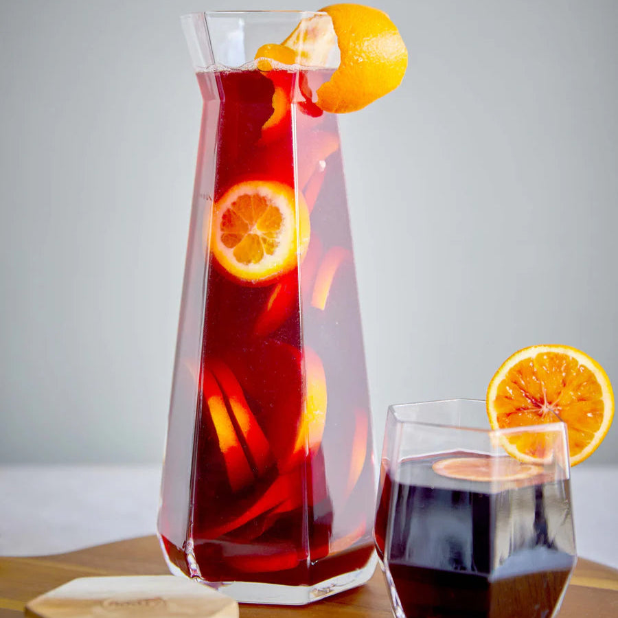 Clear Glass 1-Liter Carafe