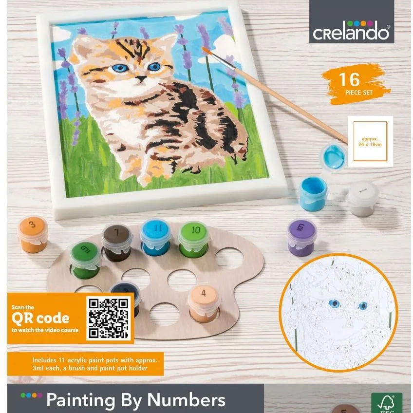 Crelando Painting By Numbers Game