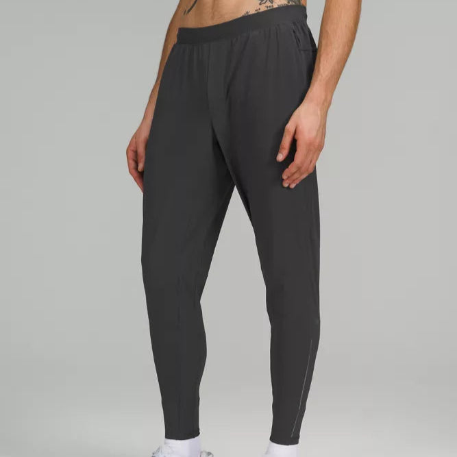 Lululemon Surge Hybrid Tall Reflective Dark Grey Pants
