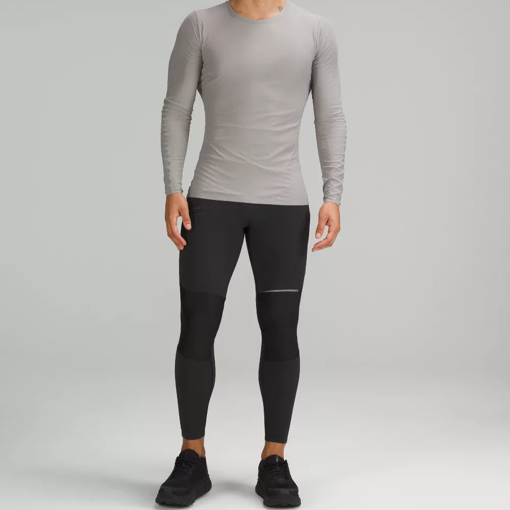 Lululemon SenseKnit Composite Black Running Tights 29"