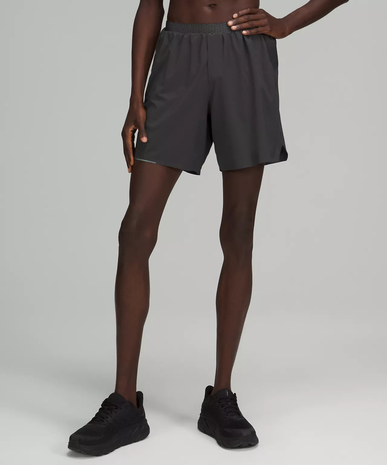 Lululemon Lightweight Graphite Grey Trail Running Short 7"