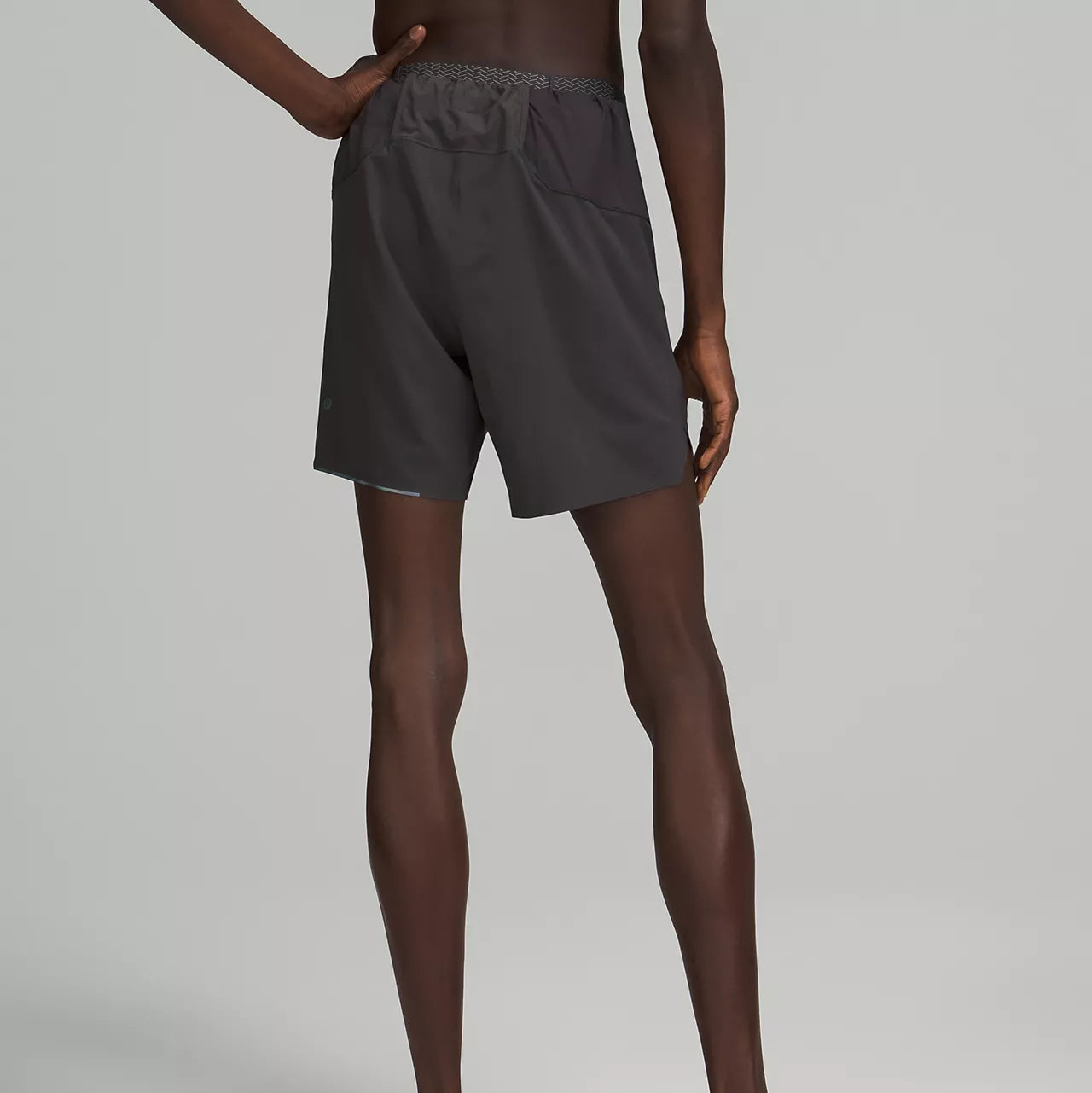 Lululemon Lightweight Graphite Grey Trail Running Short 7"