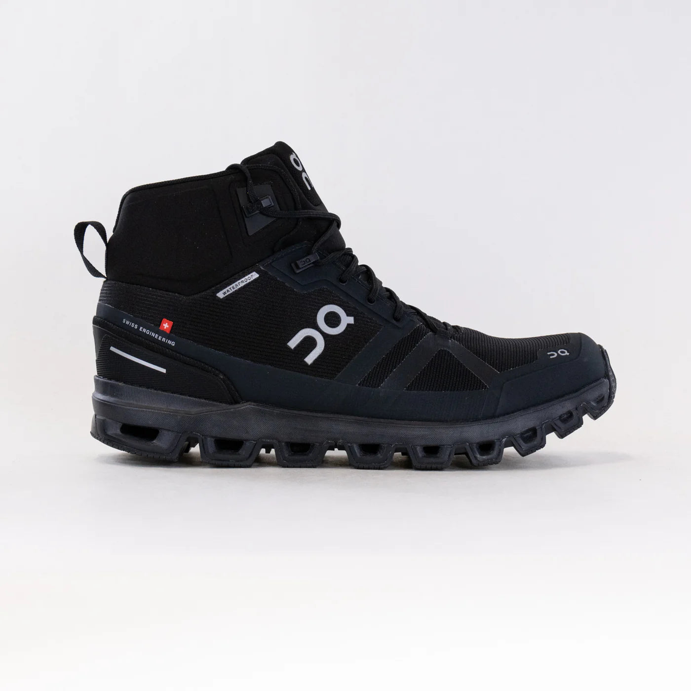 On Cloudrock Waterproof All Black Running Shoes