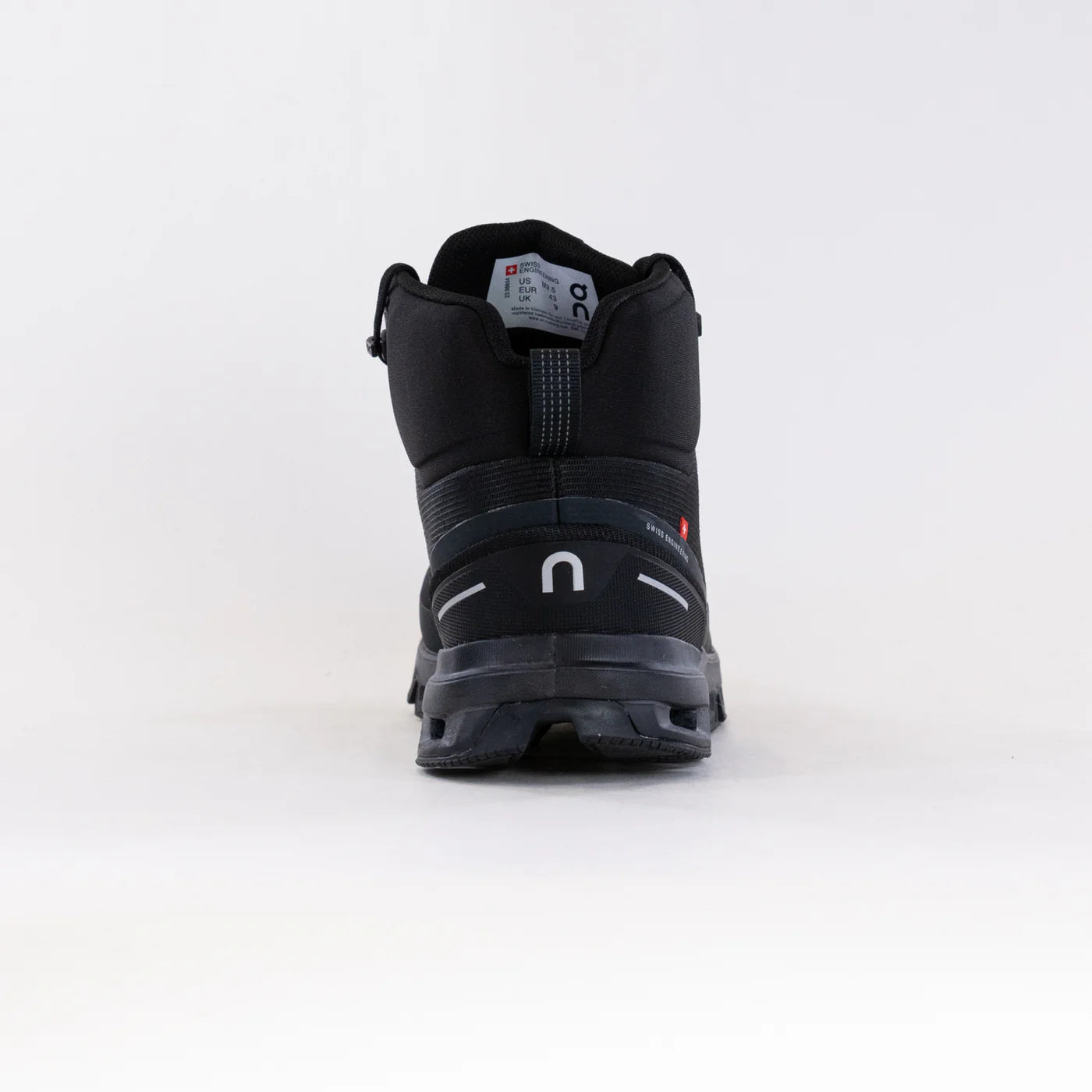 On Cloudrock Waterproof All Black Running Shoes