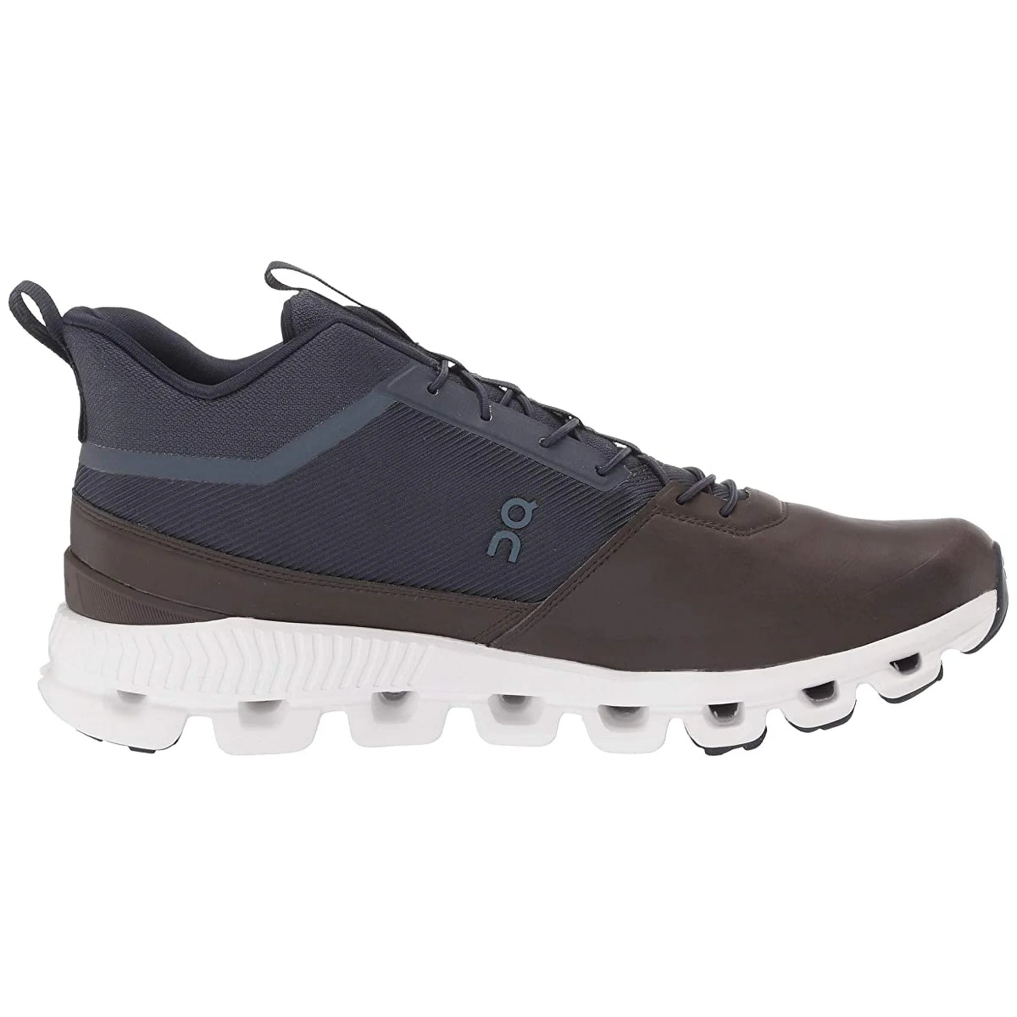 On Cloud Hi Waterproof Ink/Brown Casual Boots