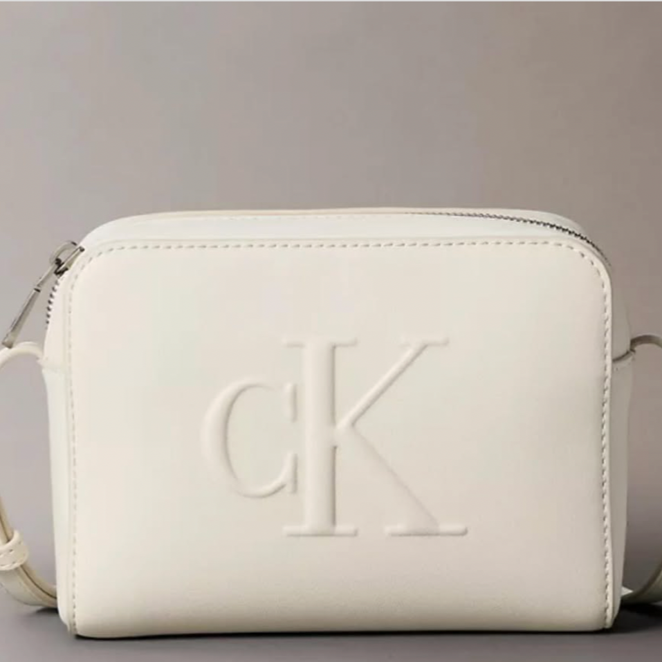 Calvin Klein Off-White Crossbody Bag