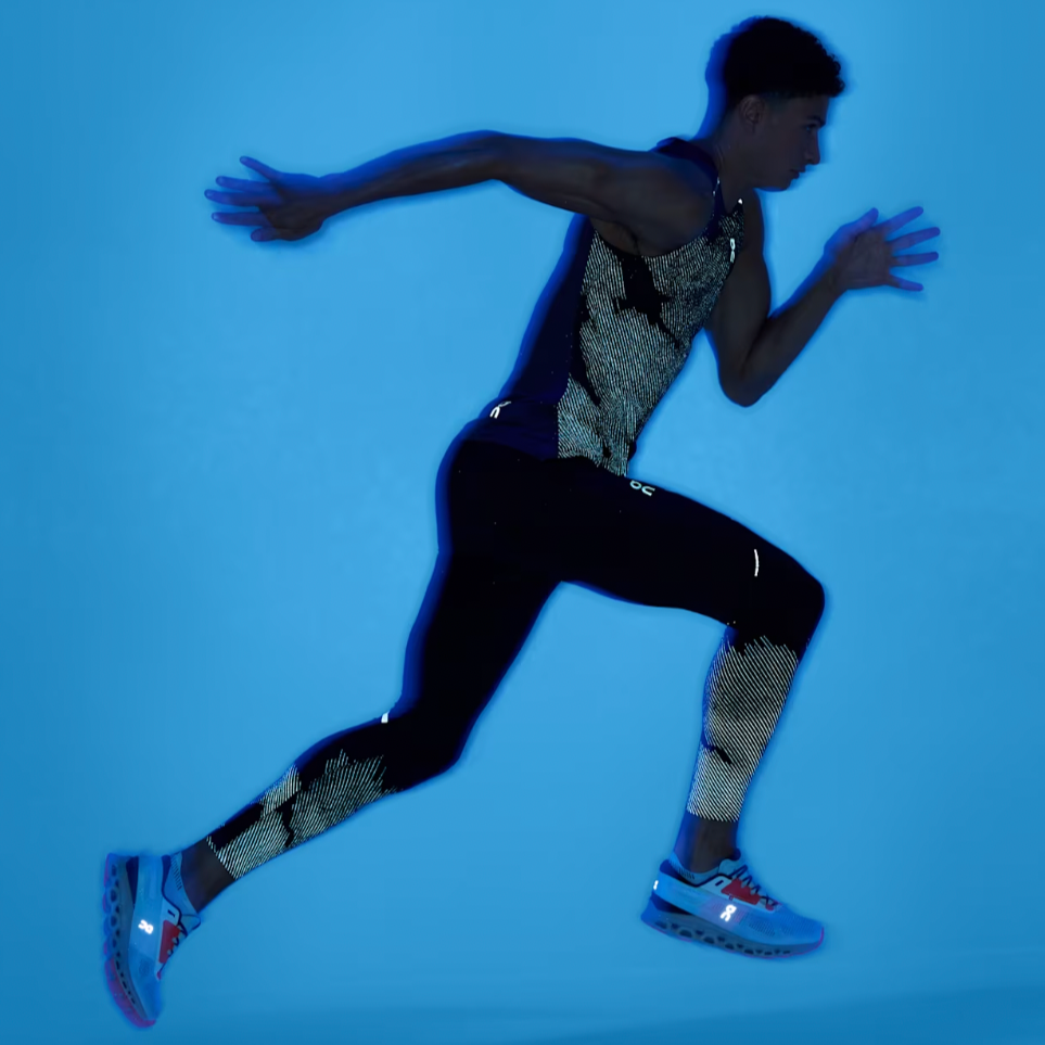 On Running Black Performance Winter Tights Lumos