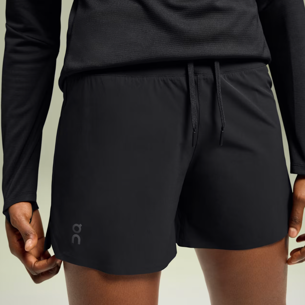 On Black 5'' Running Shorts