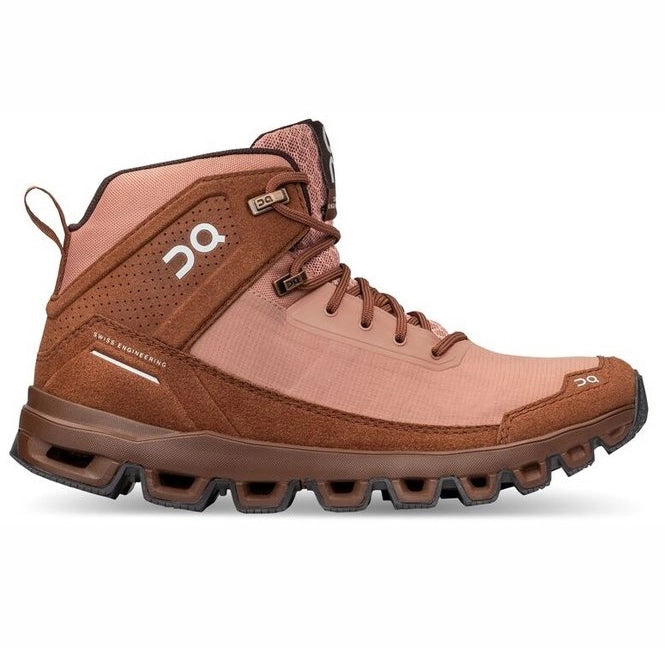 On Cloudridge Mocha/Pebble Running Shoes