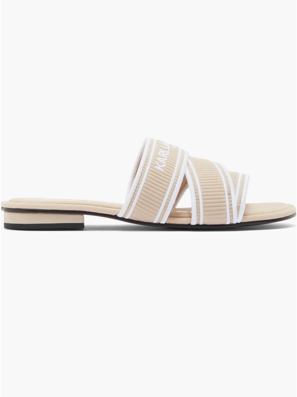 KARL LAGERFELD PARIS CAITLYN SLIDE SANDAL