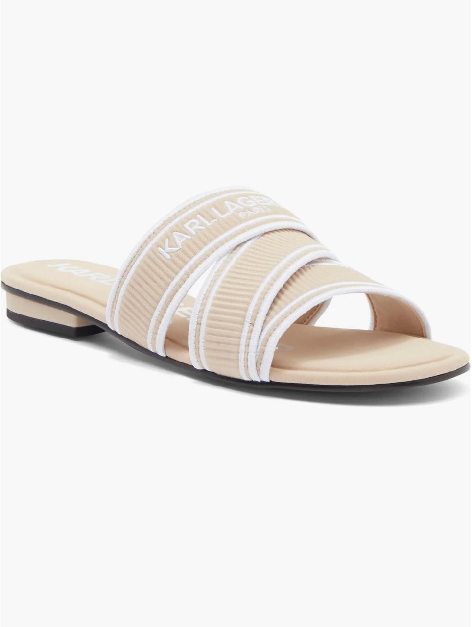 KARL LAGERFELD PARIS CAITLYN SLIDE SANDAL