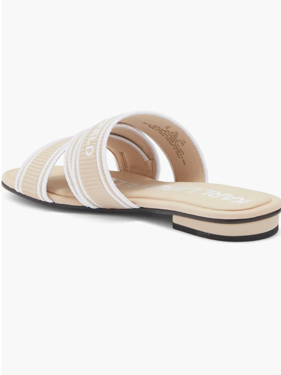 KARL LAGERFELD PARIS CAITLYN SLIDE SANDAL
