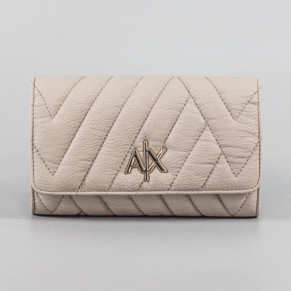 Armani Exchange Mini Leather Clutch