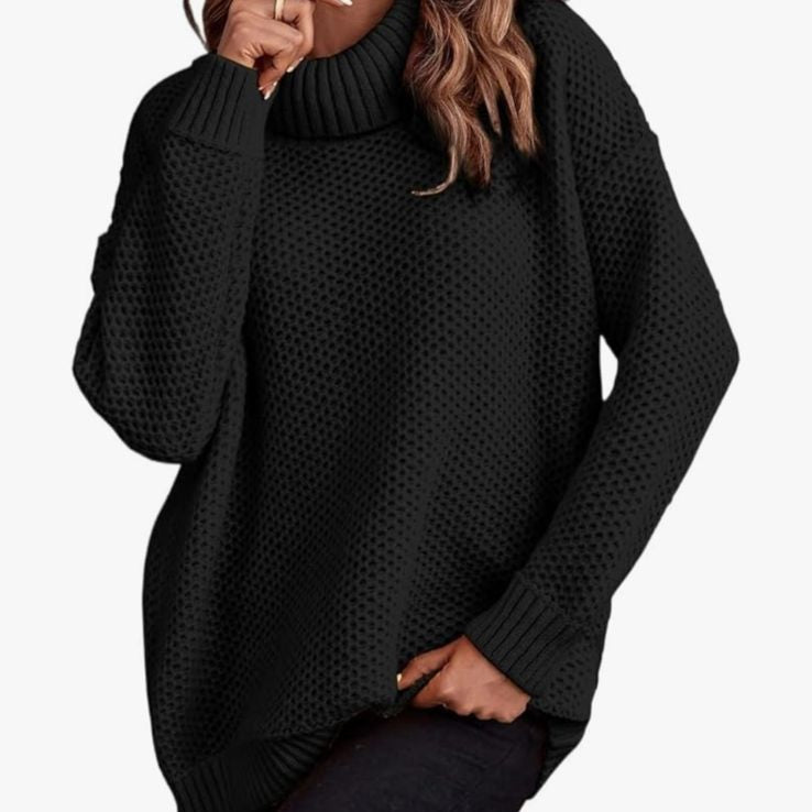 Casual Friday Black Knitted Sweater