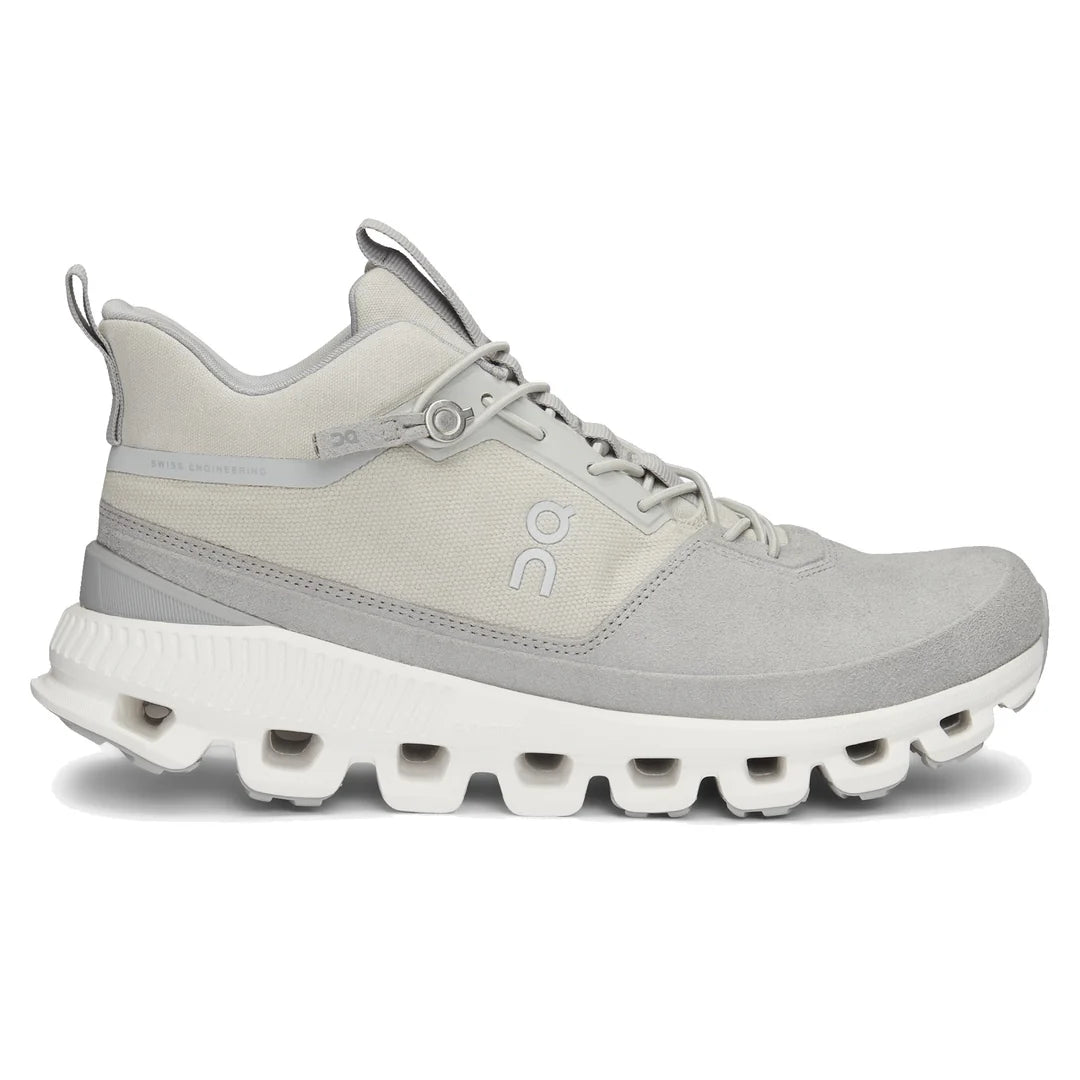 On Cloud Hi Glacier/Grey Running Shoes