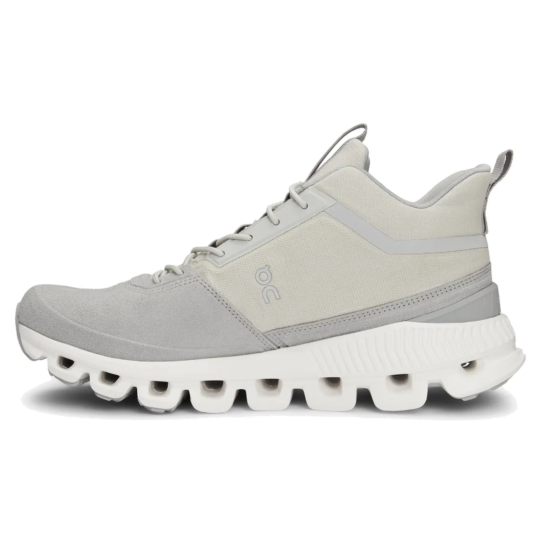 On Cloud Hi Glacier/Grey Running Shoes